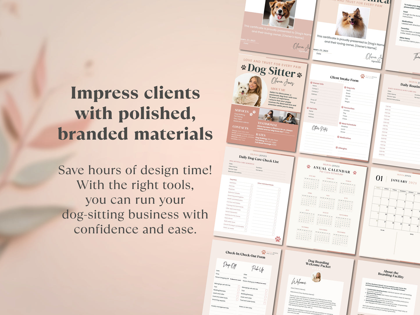 Premium Dog Sitter Business Kit