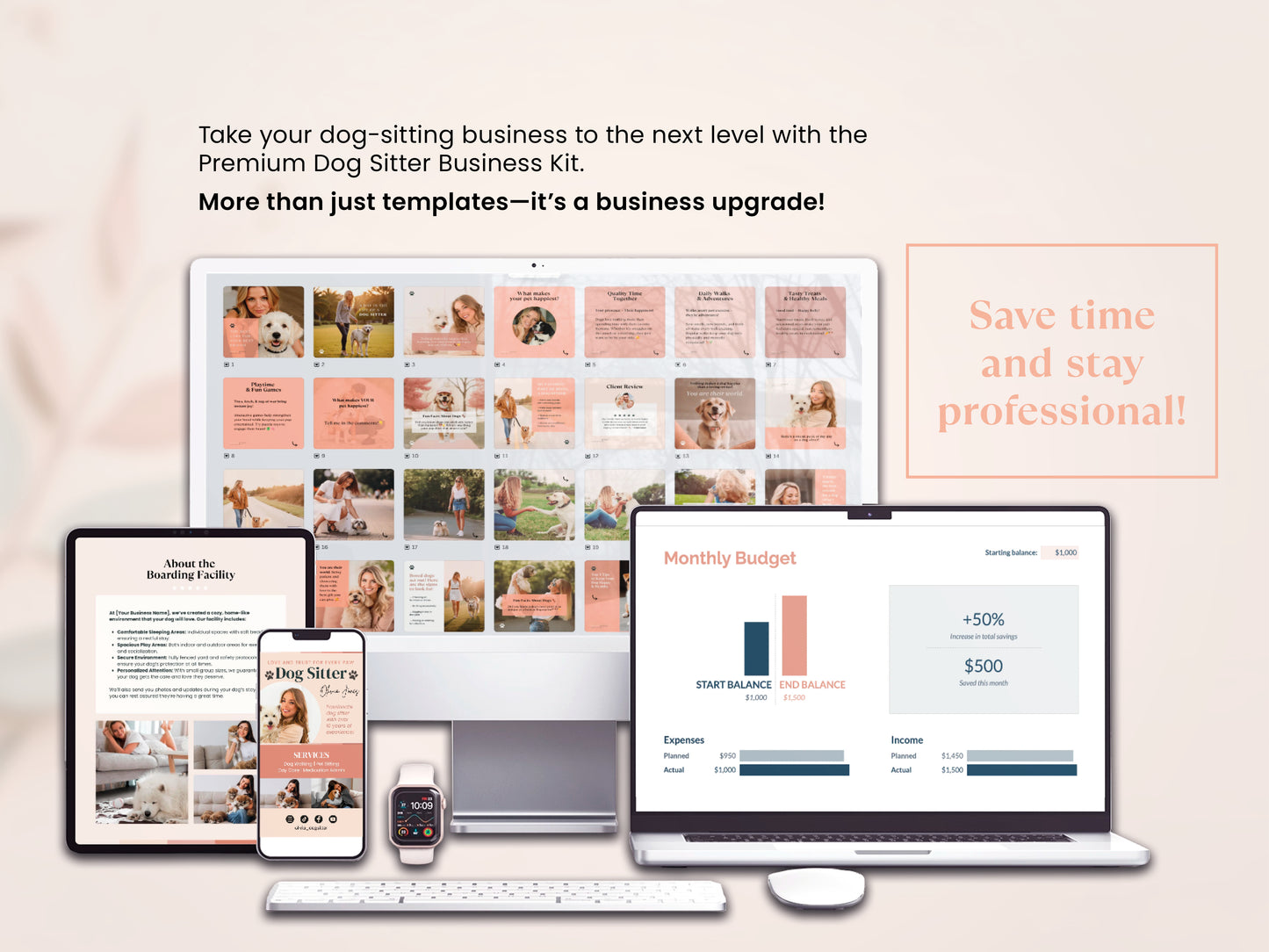 Premium Dog Sitter Business Kit