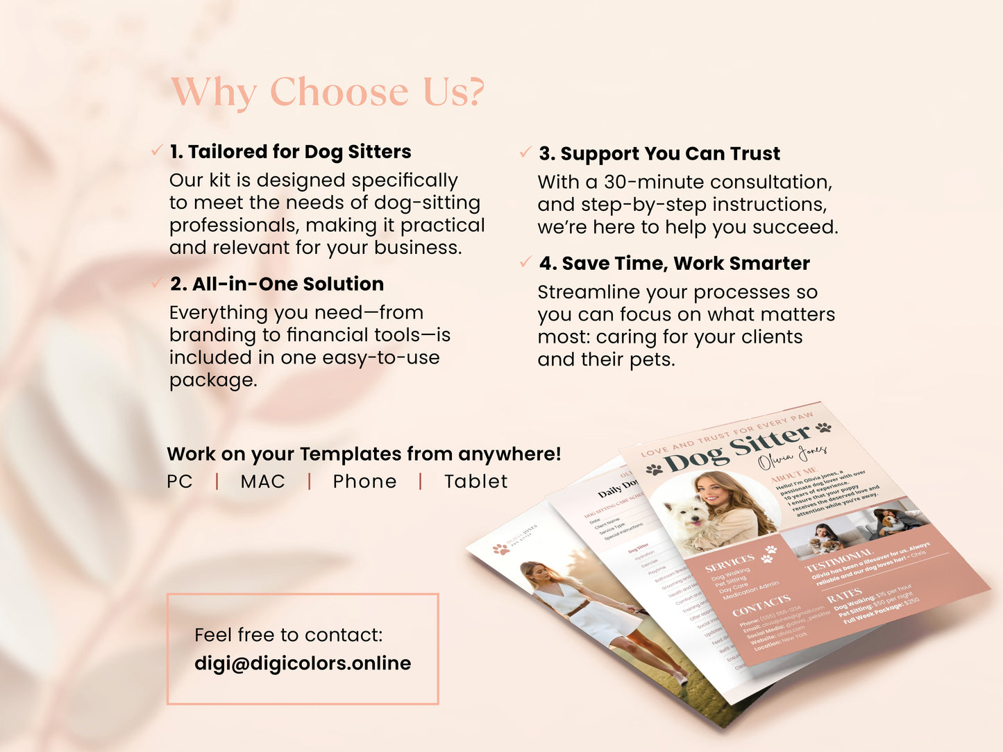 Premium Dog Sitter Business Kit