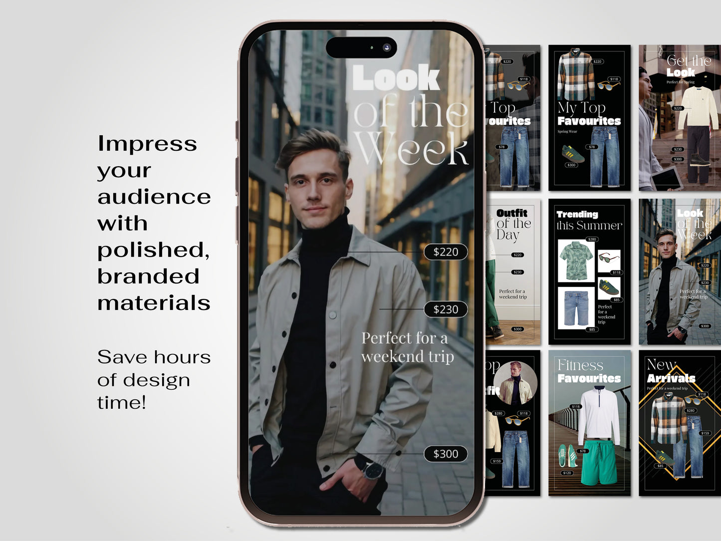 LTK Canva video Template Influencer Men Fashion