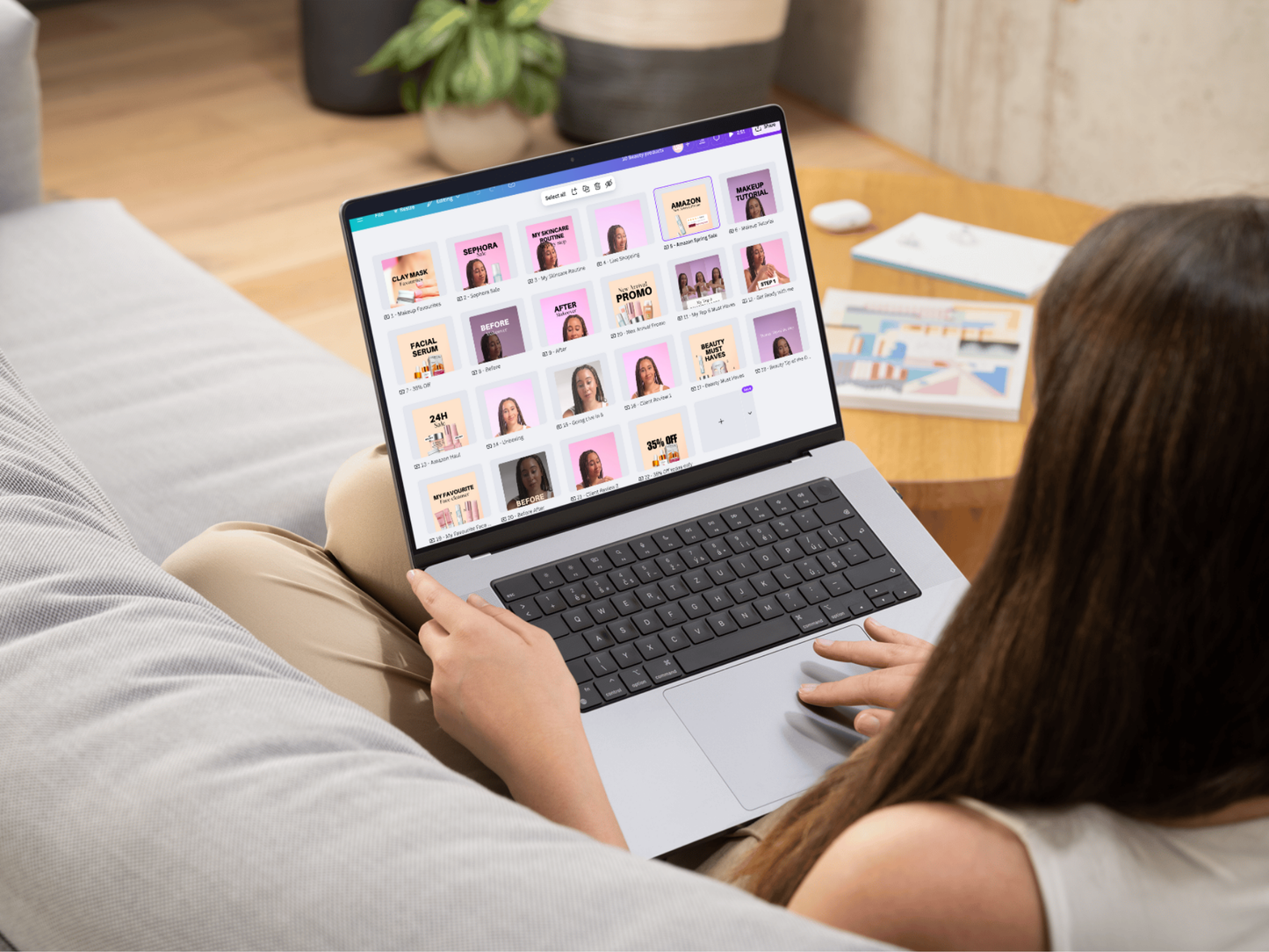 20 Canva Video Templates - Beauty Products