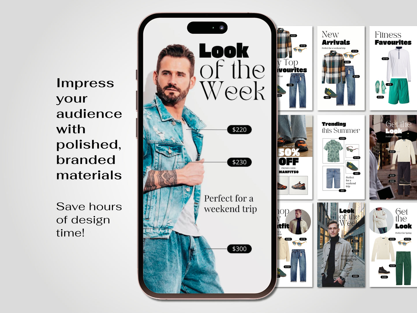 LTK Canva video Template Influencer Men Fashion