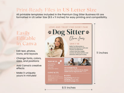 Premium Dog Sitter Business Kit