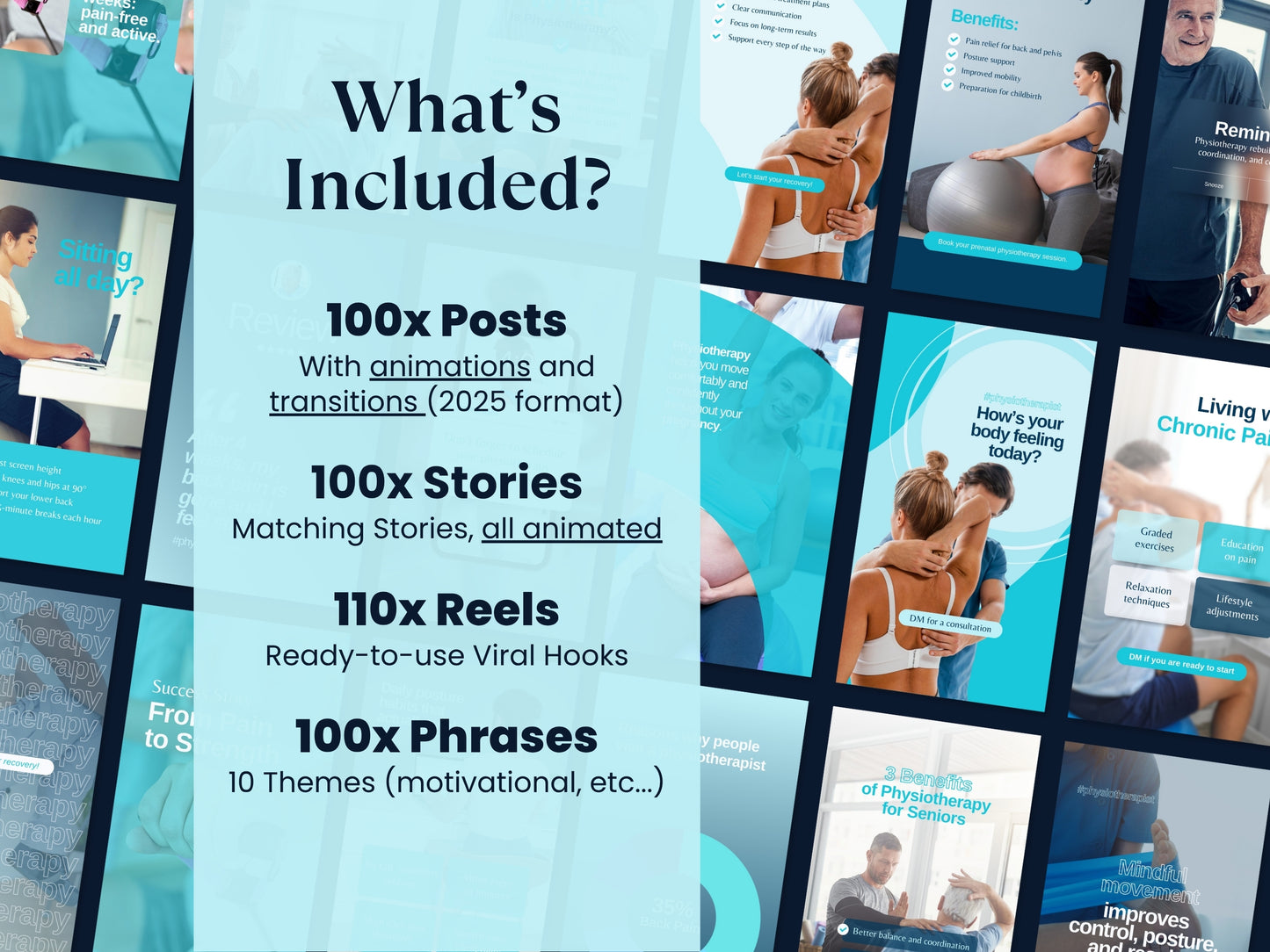 Physiotherapist Social Media Pack