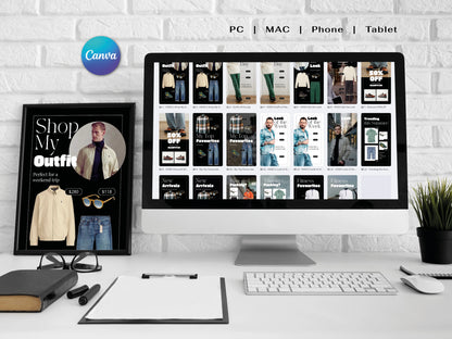 LTK Canva video Template Influencer Men Fashion