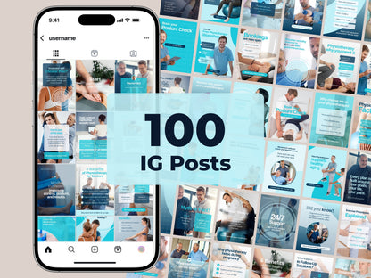 Physiotherapist Social Media Pack