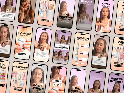 20 Canva Video Templates - Beauty Products