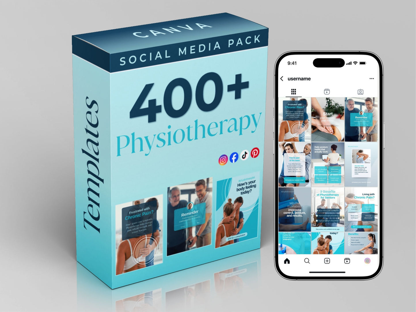 Physiotherapist Social Media Pack