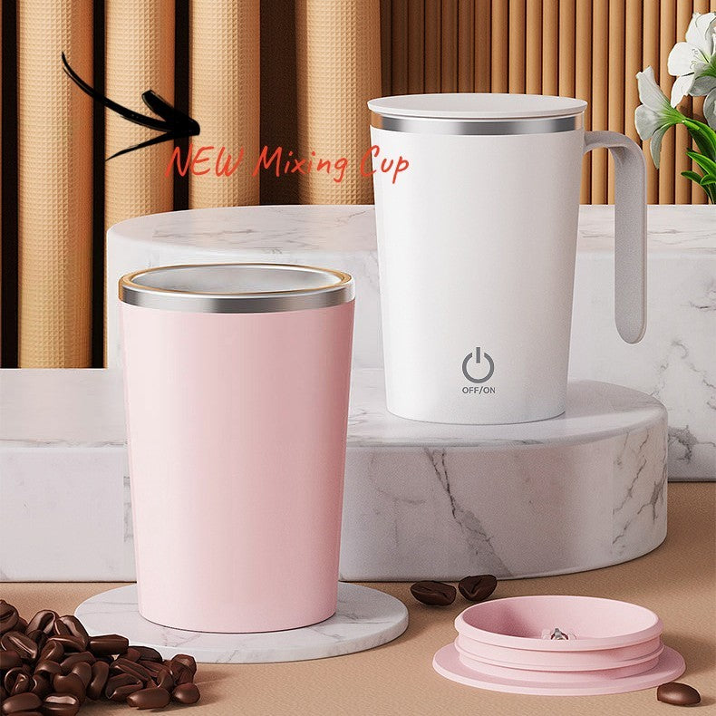 Automatic Mixing Cup - Upgrade your lazy coffee routine. Warm coffee, zero effort