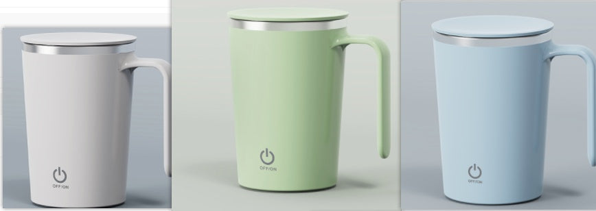 Automatic Mixing Cup - Upgrade your lazy coffee routine. Warm coffee, zero effort