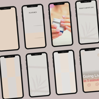 20 Canva Video Templates - Beauty Products